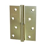 Петля прав. 100*75*2,5 латун. (кольцо) Латунина Петля прав. 100*75*2,5 латун. (кольцо) Латунина