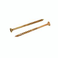 Саморез потай, по дереву, желтый цинк 4,5х50 ТХ 20 /100/*** Саморез потай, по дереву, желтый цинк 4,5х50 ТХ 20 /100/***