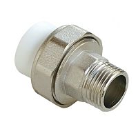 Американка d=20х3/4", наружняя резьба (М), AQuapipe, 03663 /150/25/ Американка d=20х3/4", наружняя резьба (М), AQuapipe, 03663 /150/25/