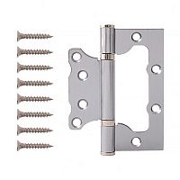 Петля накладная Code Deco 100*75*2,5-B2-CRM 00030173/мат.хром Петля накладная Code Deco 100*75*2,5-B2-CRM 00030173/мат.хром