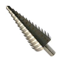 Сверло ступенчатое по металлу 13ст: d=6-30 мм, прямая кромка, КУРС, 36403 Сверло ступенчатое по металлу 13ст: d=6-30 мм, прямая кромка, КУРС, 36403