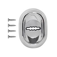 Ключевина хром +4 шт.саморезов, Кл С10-Хп, 02068 Ключевина хром +4 шт.саморезов, Кл С10-Хп, 02068