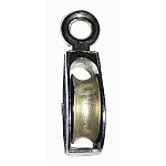 Блок одинарный металлический 12мм/50мм /1/ Блок одинарный металлический 12мм/50мм /1/