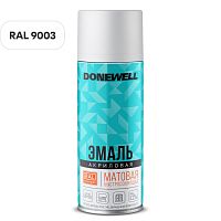 Эмаль-аэрозоль универсальная акриловая, белый глянцевый (0.52 л) RAL 9003, DONEWELL, DW-A9003 Эмаль-аэрозоль универсальная акриловая, белый глянцевый (0.52 л) RAL 9003, DONEWELL, DW-A9003