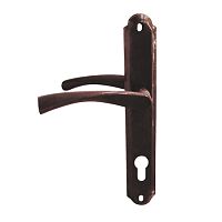 Ручка на планке  РДП-1-023-85Ц  ШОКОЛАД,цилиндр /15/