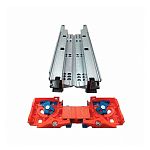 Направляющие шариковые 500 мм, с доводчиком CS, полного выдвижения, скрытого типа Clip-on, 115501 Направляющие шариковые 500 мм, с доводчиком CS, полного выдвижения, скрытого типа Clip-on, 115501