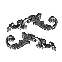 Накладка штампованная пара 140х400х1 мм 19794   Накладка штампованная пара 140х400х1 мм 19794