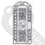 Калитка Фамильная 1*2.35 фото 2 Калитка Фамильная 1*2.35 фото 2