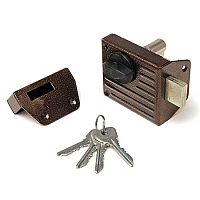 Замок накладной ЗН1-2-1 "Зенит" медь (ЗН1-6) (16) Замок накладной ЗН1-2-1 "Зенит" медь (ЗН1-6) (16)