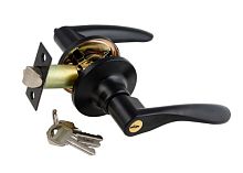 Защелка дверная S-Locked 3901-01 ЕТ BL черный матовый ключ (24) 122378 Защелка дверная S-Locked 3901-01 ЕТ BL черный матовый ключ (24) 122378