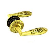 Дверная ручка на кругл.розетке (д.60мм)ММ 2604.01 НАПОЛИ латунь полир. Дверная ручка на кругл.розетке (д.60мм)ММ 2604.01 НАПОЛИ латунь полир.