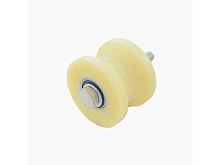 Ролик капролон d=50 мм под трубу профильную 10х10 мм, К2504 Ролик капролон d=50 мм под трубу профильную 10х10 мм, К2504