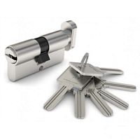 Евроцилиндр DORMA CBR-1 65 (35*30B) с вертушкой перф. кл., никель (10/50) Евроцилиндр DORMA CBR-1 65 (35*30B) с вертушкой перф. кл., никель (10/50)