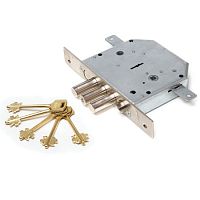 Замок врезной Гранит 1.06.43.5 прав.сувальд.стержни 3шт. диаметр 18мм под фалевую ручку Замок врезной Гранит 1.06.43.5 прав.сувальд.стержни 3шт. диаметр 18мм под фалевую ручку