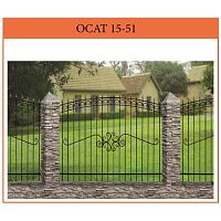 Забор ОСАТ 15-51; 15-15-51 (цена за секцию) 2.95х2.1 Забор ОСАТ 15-51; 15-15-51 (цена за секцию) 2.95х2.1