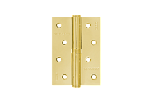 Петля сталь 750-4 мат.латунь левая 10588 Петля сталь 750-4 мат.латунь левая 10588