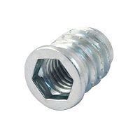 Футорка металлическая M6 для винтов и штоков, 18730 /100/ Футорка металлическая M6 для винтов и штоков, 18730 /100/