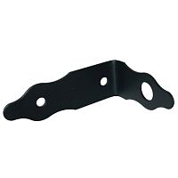 Проушина угловая фигурная 145х100х50 мм, черный Проушина угловая фигурная 145х100х50 мм, черный