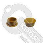 Заглушка пластмассовая 12 мм, охра фото 2 Заглушка пластмассовая 12 мм, охра фото 2