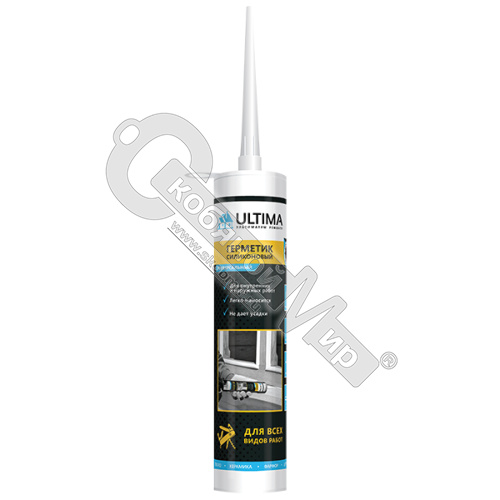 Герметик силиконовый универсальный черный 280 мл, SILA PRO Max Sealant  /12/