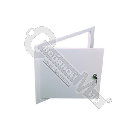 Люк сантехнический нажимной с замком, 200х250 мм ДЗ Люк сантехнический нажимной с замком, 200х250 мм ДЗ