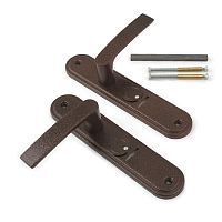 Ручка НР0501 медный антик на планке (65 база) 00015455 Ручка НР0501 медный антик на планке (65 база) 00015455