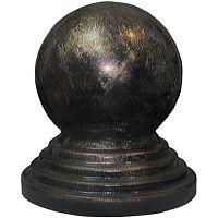 Заглушка с шаром штампованная круглая 115х1 мм 31120/1 Заглушка с шаром штампованная круглая 115х1 мм 31120/1