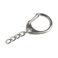 Карабин для ключей с цеп.большой круглый D4 0714577KL-7 /50шт/ Карабин для ключей с цеп.большой круглый D4 0714577KL-7 /50шт/