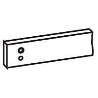 Монтажная пластина д/скользящего канала DORMA TS90 , цвет-серебро Монтажная пластина д/скользящего канала DORMA TS90 , цвет-серебро