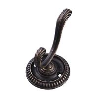 Крючок С-III 70х45mm, цвет:старая бронза ( KL2-8-19) Крючок С-III 70х45mm, цвет:старая бронза ( KL2-8-19)