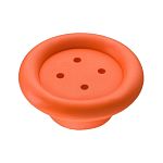 03.0628.068 Ручка кнопка детская, пуговица оранжевая 03.0628.068 Ручка кнопка детская, пуговица оранжевая
