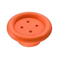 03.0628.068 Ручка кнопка детская, пуговица оранжевая 03.0628.068 Ручка кнопка детская, пуговица оранжевая