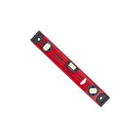 Уровень алюминиевый 400 мм, 3 глазка, усиленный, "Рельс", MATRIX, 34004*** Уровень алюминиевый 400 мм, 3 глазка, усиленный, "Рельс", MATRIX, 34004***