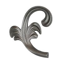 Лист кованый правый 95х90 мм SK22.19R Лист кованый правый 95х90 мм SK22.19R