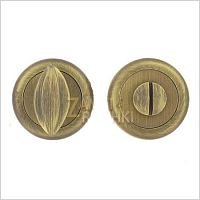 Комплект ниж.розеток(д.50мм) с фиксатором ,лат.матовая 2286+А OS Комплект ниж.розеток(д.50мм) с фиксатором ,лат.матовая 2286+А OS