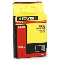 Скобы закаленные 6 мм (1000 шт.), STAYER ПРОФИ, 31610-06*** Скобы закаленные 6 мм (1000 шт.), STAYER ПРОФИ, 31610-06***