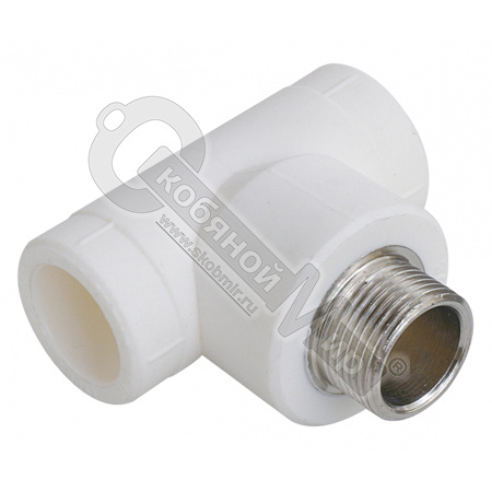 Тройник переходной d=20х3/4"х20 мм, наружняя резьба (М), AQuapipe, 03567*** Тройник переходной d=20х3/4"х20 мм, наружняя резьба (М), AQuapipe, 03567***