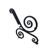 Боковина скамьи "Лоза французская" малый вензель левая с креплениями 7,5 кг Боковина скамьи "Лоза французская" малый вензель левая с креплениями 7,5 кг