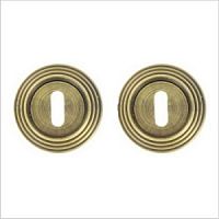 KEY/ZER.60 FC.26 (Impero)ниж. круг.розетки (д.60мм) ,ант.латунь,(ПАРА)с ответ.под межком.ключ KEY/ZER.60 FC.26 (Impero)ниж. круг.розетки (д.60мм) ,ант.латунь,(ПАРА)с ответ.под межком.ключ