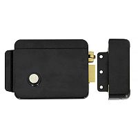 Замок электромеханический накладной сталь цвет- черный AT-EL101AB Замок электромеханический накладной сталь цвет- черный AT-EL101AB