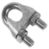 Зажим для стальных канатов DIN741 4 мм Зажим для стальных канатов DIN741 4 мм