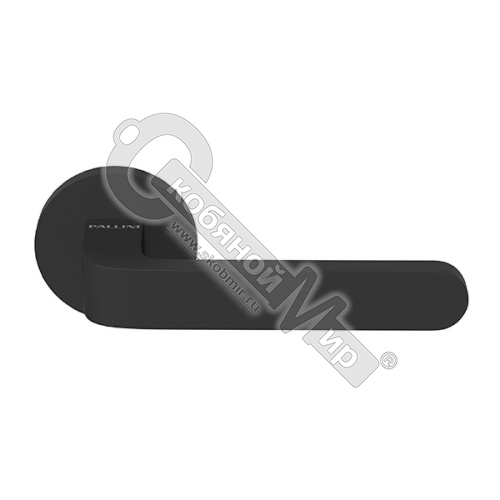 Ручка дверная PAL-COS-08 MatBlack «Лира», цвет - матовый черный