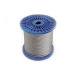 Трос для растяжки стальной DIN 3055 4 мм 6х7+FC /200-250 м/ Трос для растяжки стальной DIN 3055 4 мм 6х7+FC /200-250 м/