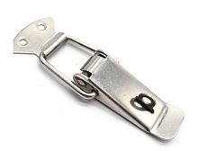 Замок накидной 90*30 с фиксацией сталь G104 (500) Замок накидной 90*30 с фиксацией сталь G104 (500)