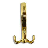 Крючок 3-х рожковый, YG1149L РВ, золото (с перфорацией), SOLLER. 122-144/212А /26/260/ Крючок 3-х рожковый, YG1149L РВ, золото (с перфорацией), SOLLER. 122-144/212А /26/260/