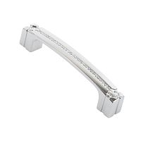 Ручка скоба 160 мм хром, с кристаллами, Керрон, CRL 18-160, 72248, (под заказ)*** Ручка скоба 160 мм хром, с кристаллами, Керрон, CRL 18-160, 72248, (под заказ)***