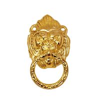 Ручка для шкатул. ЛЕВ, А-053, 50х28mm,цвет:золото (KL) /50шт/ Ручка для шкатул. ЛЕВ, А-053, 50х28mm,цвет:золото (KL) /50шт/