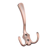 Крючок 3-х рожковый, YG1037 AC, медь, SOLLER, 122-096/827 /22/220/ Крючок 3-х рожковый, YG1037 AC, медь, SOLLER, 122-096/827 /22/220/