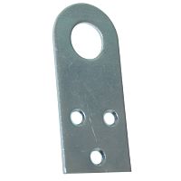 Проушина для замка 40х90 мм, прямая, цинк /200/ Проушина для замка 40х90 мм, прямая, цинк /200/