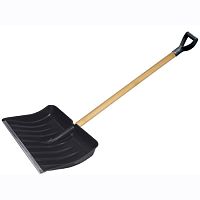 Лопата для уборки снега, полотно 512х408 мм, деревянный черенок 32 мм, с ручкой, 68107-2 Лопата для уборки снега, полотно 512х408 мм, деревянный черенок 32 мм, с ручкой, 68107-2